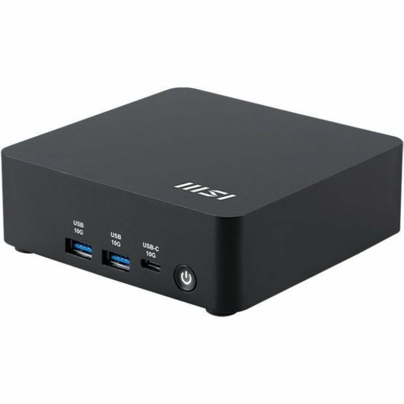 MSI Cubi NUC AI 1UMG-023BUS Barebone NUC Desktop Computer - Intel Core Ultra 7 155H - Mini PC - Black MSI Cubi NUC AI 1UMG-023BUS Barebone NUC Desktop Computer - Intel Core Ultra 7 155H - Mini PC - Black
